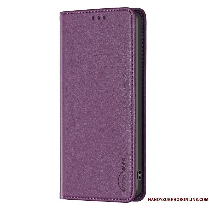 Folio-hoesje Samsung Galaxy S25 5g Edge Klassieke Binfen-kleur