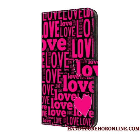 Folio-hoesje Samsung Galaxy S25 Fe Liefde