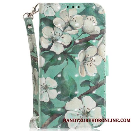 Folio-hoesje Samsung Galaxy S26 Aquarelbloemen