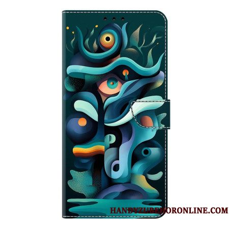 Folio-hoesje Samsung Galaxy S26 Plus Ombré Groene Graffiti