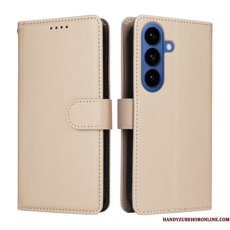 Folio-hoesje Samsung Galaxy S26 Plus Rfid-blokkering En 3 Kaarten Slots