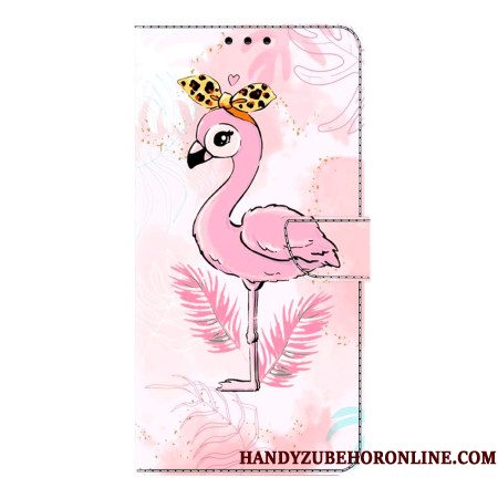 Folio-hoesje Samsung Galaxy S26 Plus Roze Vogelmotief