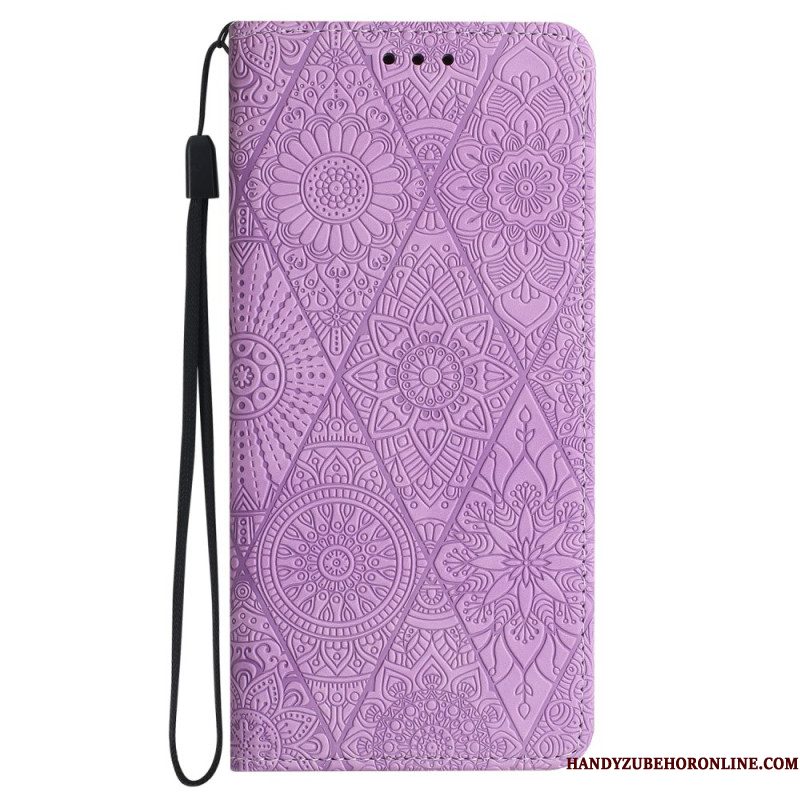Folio-hoesje Samsung Galaxy S26 Plus Telefoonhoesje Etnisch Patroon