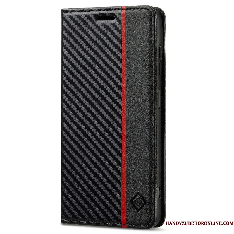 Folio-hoesje Samsung Galaxy S26 Plus Telefoonhoesje Koolstofvezel