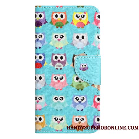 Folio-hoesje Samsung Galaxy S26 Plus Telefoonhoesje Uilen