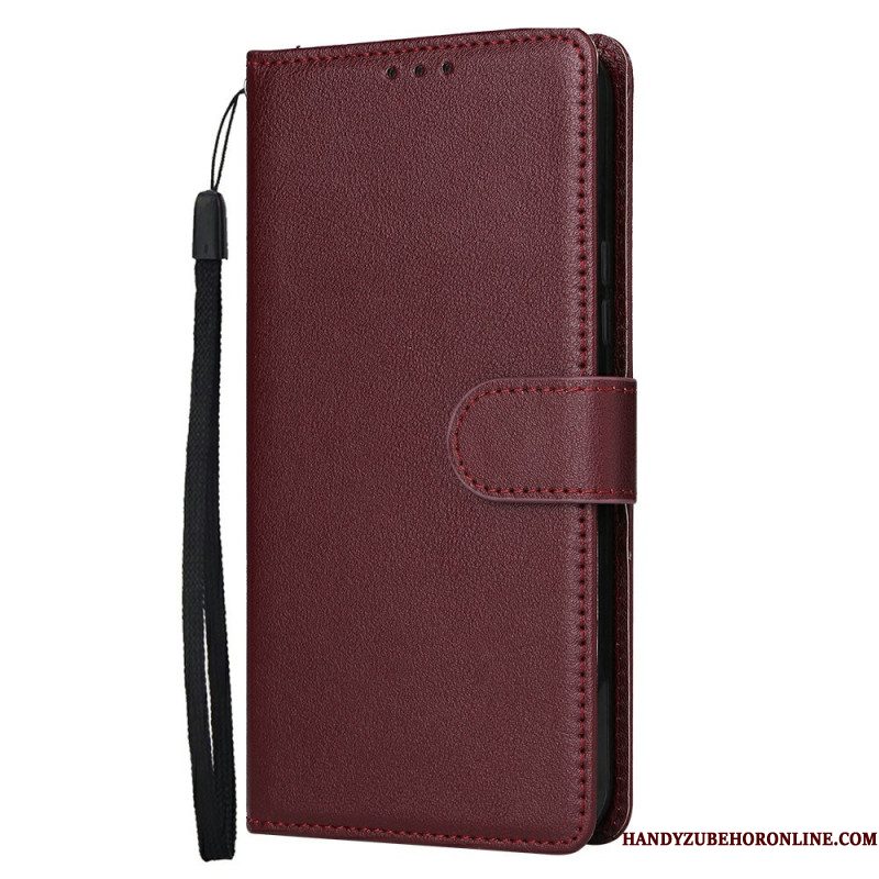 Folio-hoesje Samsung Galaxy S26 Telefoonhoesje Leerlook
