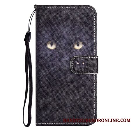 Folio-hoesje Samsung Galaxy S26 Telefoonhoesje Zwarte Kat