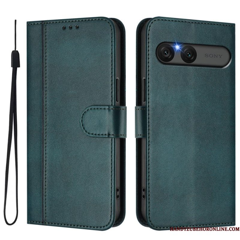 Folio-hoesje Sony Xperia 10 Vii Retrostijl