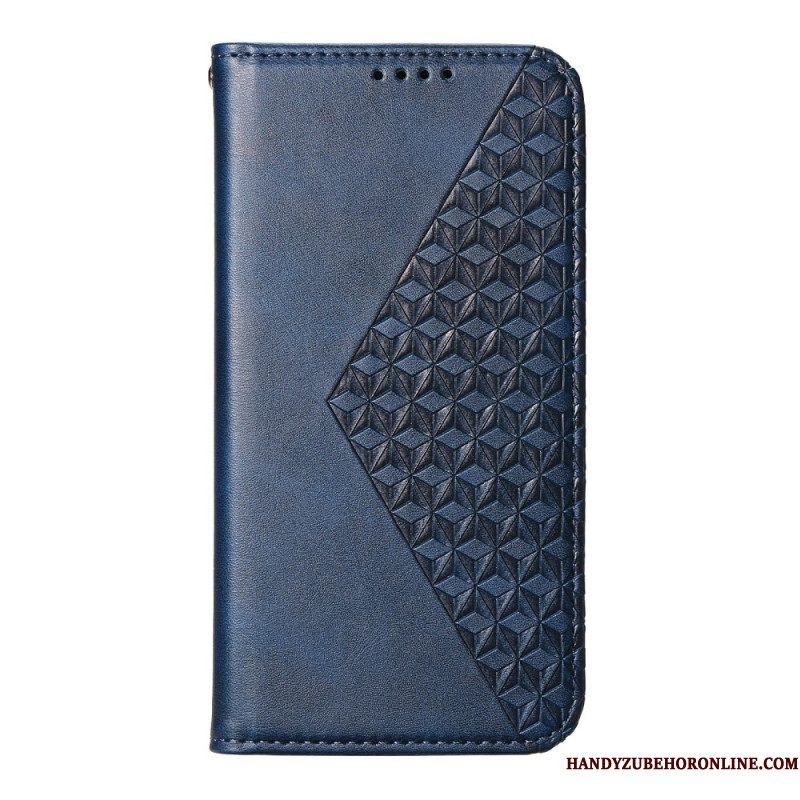 Folio-hoesje Voor Samsung Galaxy S26 Reliëfgeometrie