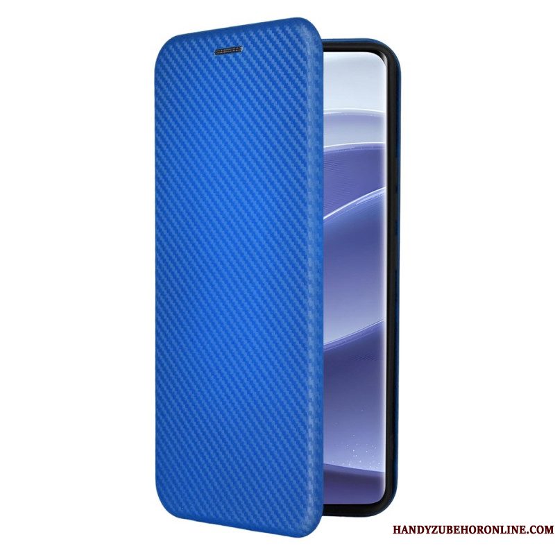 Folio-hoesje Voor Xiaomi Redmi Note 14 Pro 4g Koolstofvezel
