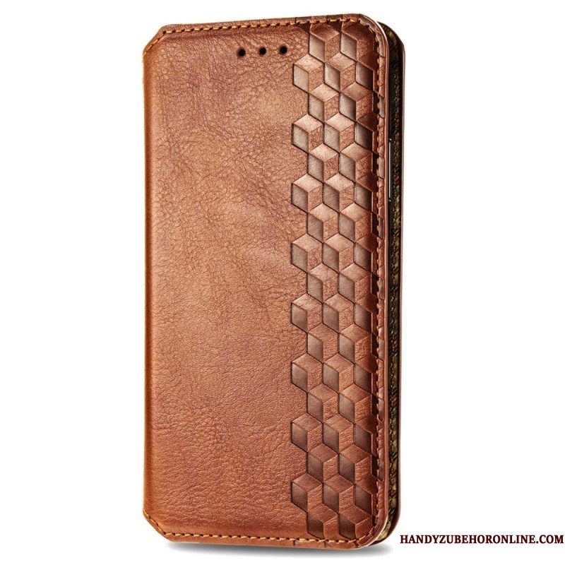 Folio-hoesje Voor Xiaomi Redmi Note 14 Pro Plus 5g Suède-effect Met Sierrand