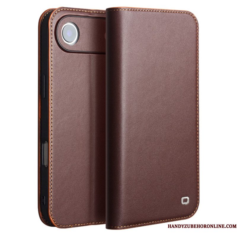 Folio-hoesje Voor iPhone Air Qialino-leer