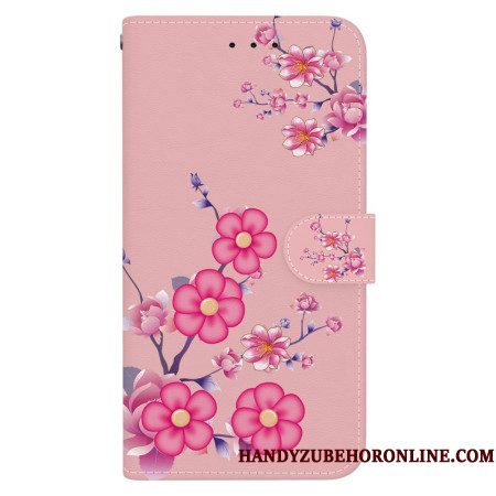 Folio-hoesje Xiaomi 15 Pro Telefoonhoesje Sakura Patroon