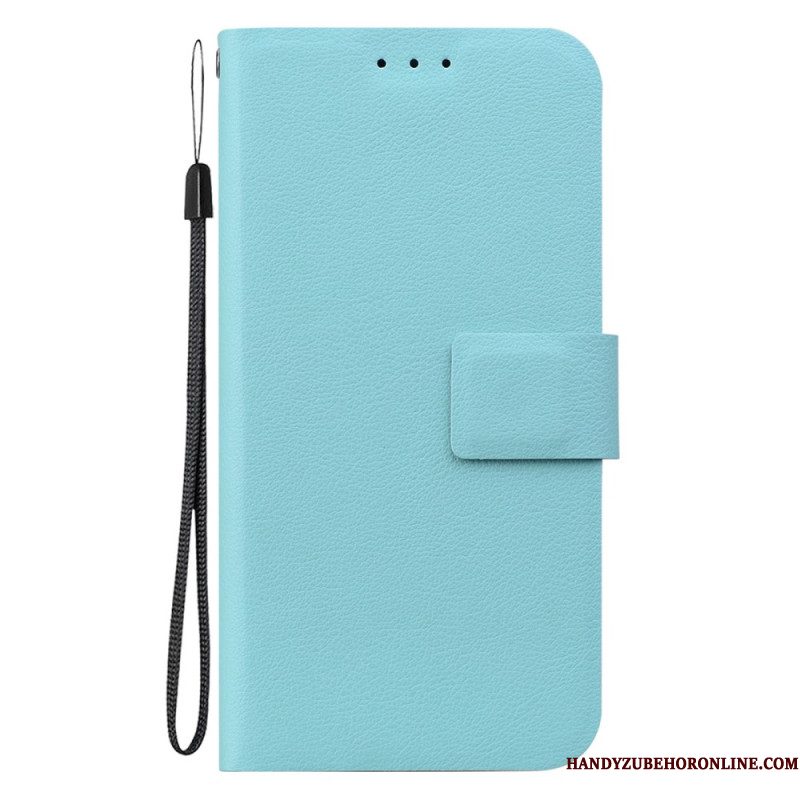 Folio-hoesje Xiaomi 15 Telefoonhoesje Klassiek Bandje