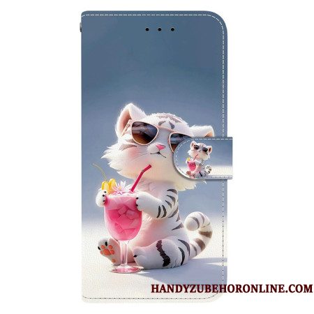 Folio-hoesje Xiaomi 15 Ultra Telefoonhoesje Cartoontijger