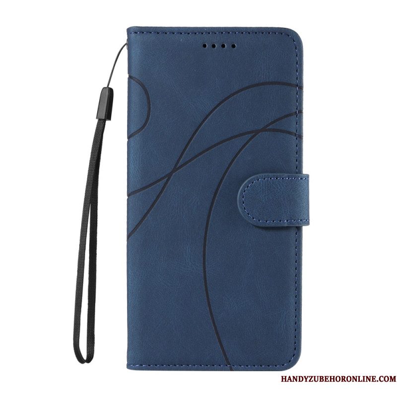 Folio-hoesje Xiaomi 15 Ultra Telefoonhoesje Golvende Lijnen
