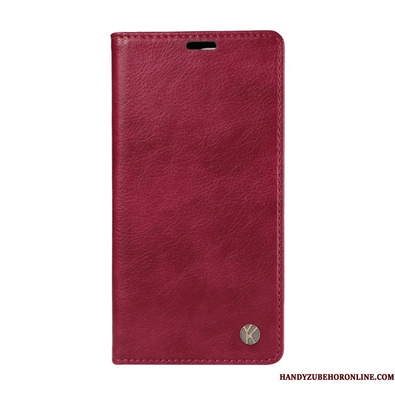 Folio-hoesje Xiaomi 15 Ultra Yikatu Lychee Imitatieleer Leer