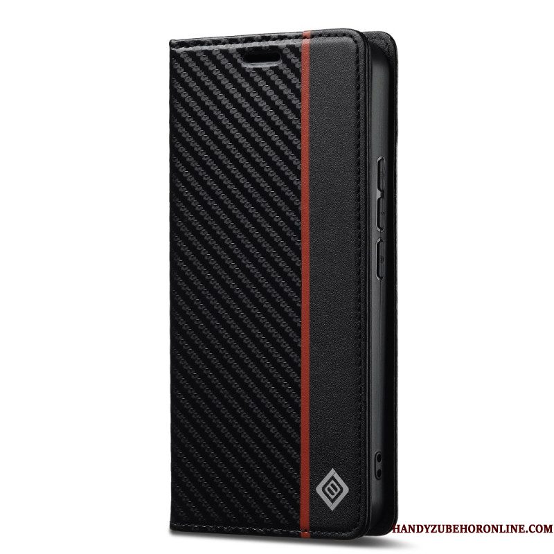 Folio-hoesje Xiaomi 15t Pro Telefoonhoesje Koolstof Vezel