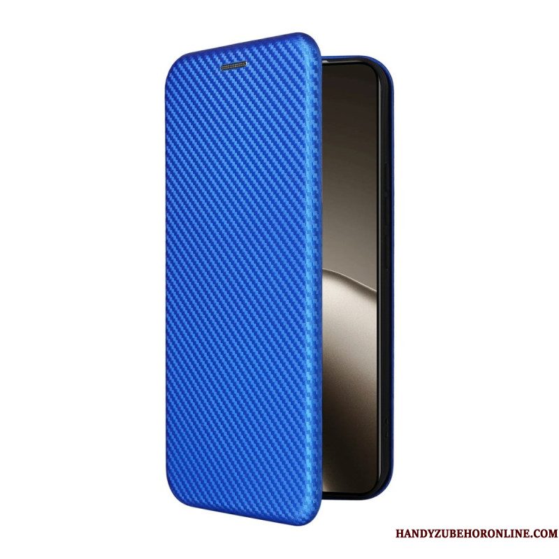 Folio-hoesje Xiaomi 15t Pro Telefoonhoesje Koolstofvezel