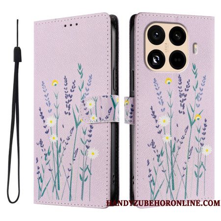 Folio-hoesje Xiaomi 15t Pro Telefoonhoesje Lavendel