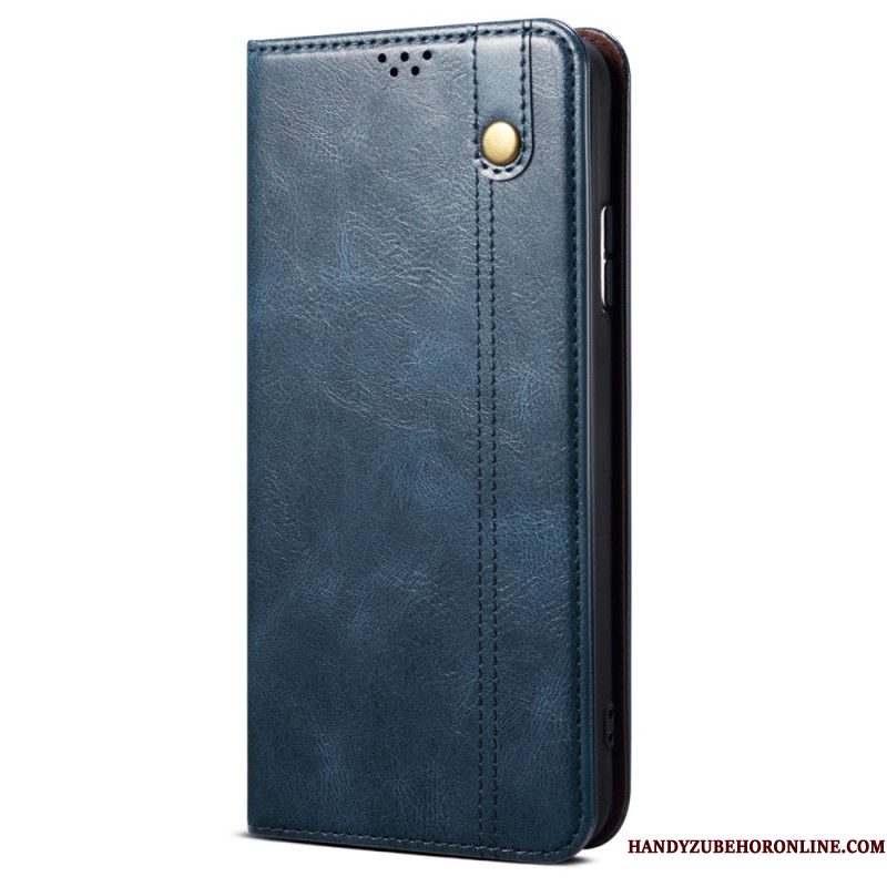 Folio-hoesje Xiaomi 17 Gewaxt Kunstleer