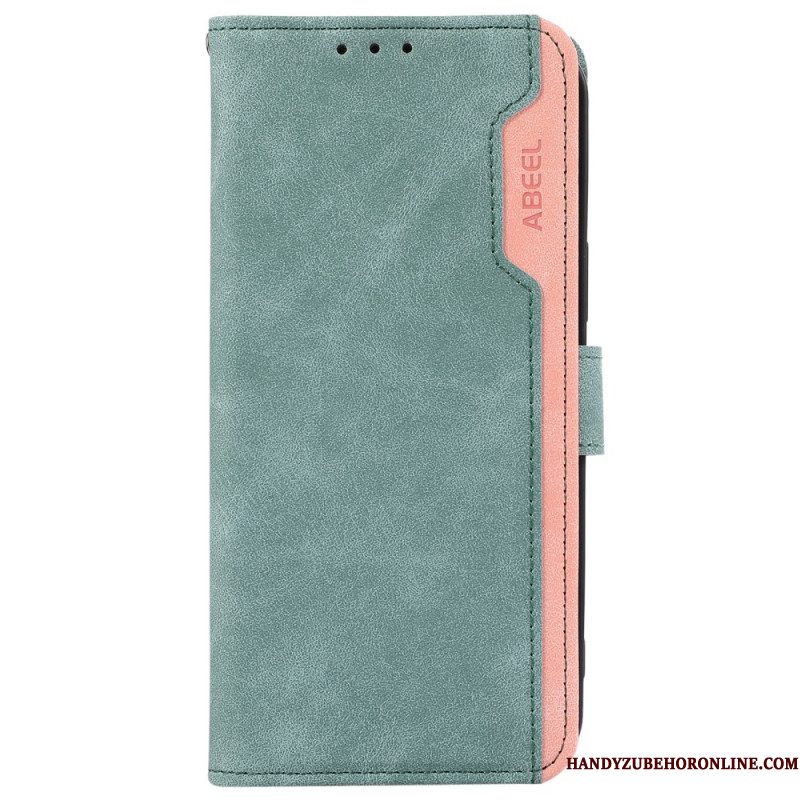 Folio-hoesje Xiaomi 17 Pro Max Telefoonhoesje Abeel Tweekleurig
