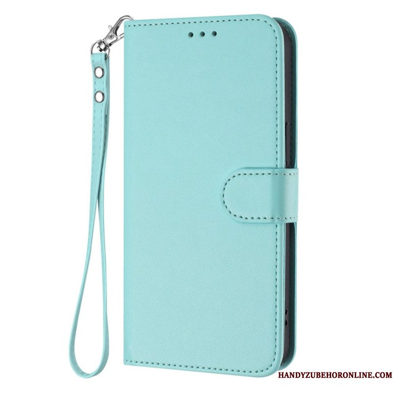 Folio-hoesje Xiaomi 17 Pro Max Telefoonhoesje Effen Lederlook