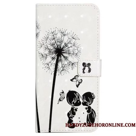 Folio-hoesje Xiaomi 17 Pro Max Telefoonhoesje Kinderen En Paardenbloemen