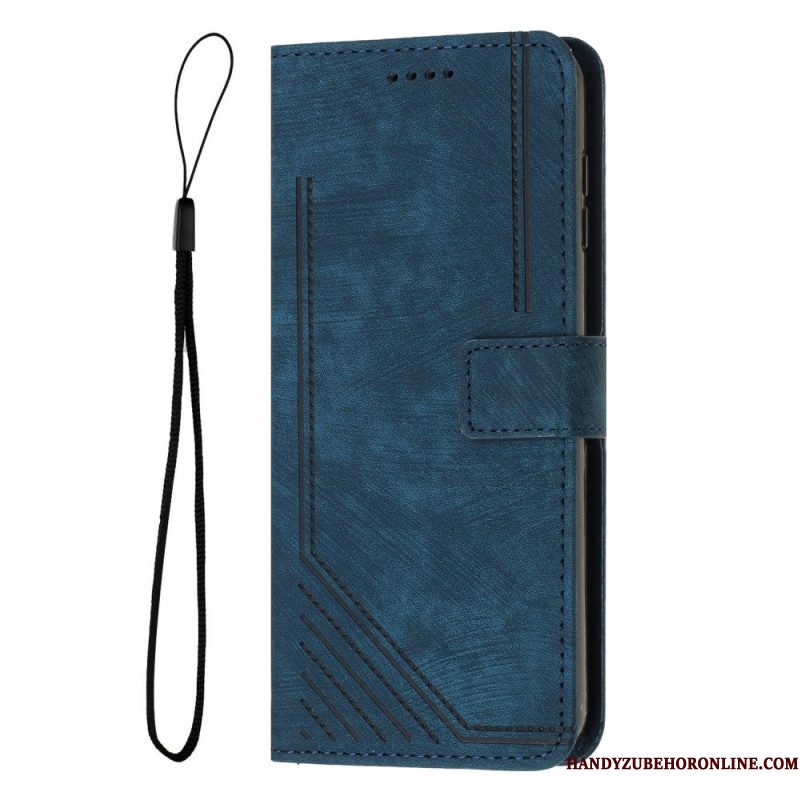Folio-hoesje Xiaomi 17 Telefoonhoesje Retro Design