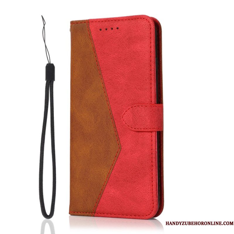 Folio-hoesje Xiaomi 17 Tweekleurig