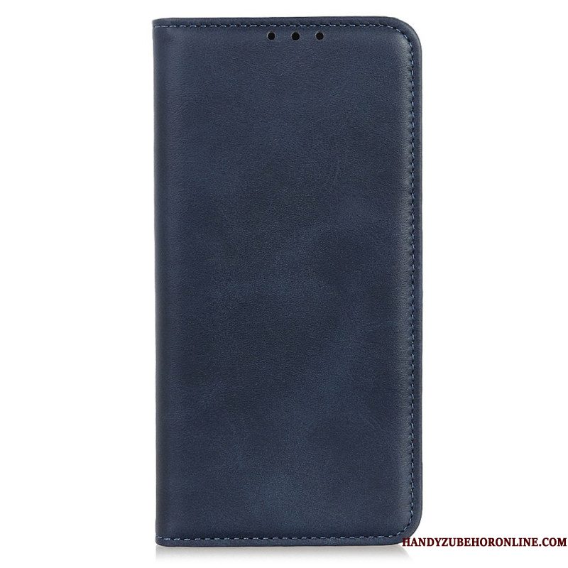 Folio-hoesje Xiaomi Redmi Note 14 4g Telefoonhoesje Leertextuur