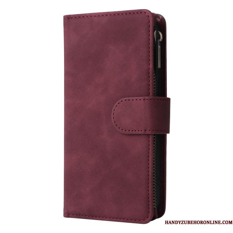 Folio-hoesje Xiaomi Redmi Note 14 5g Telefoonhoesje Portemonnee Met Volledige Lederlook