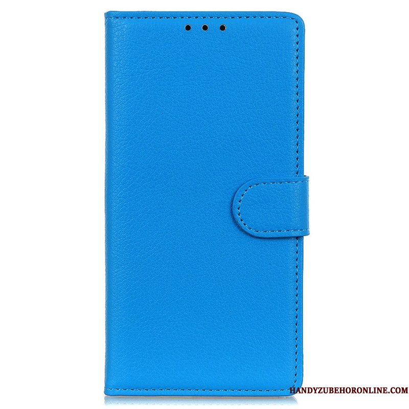 Folio-hoesje Xiaomi Redmi Note 14 5g Telefoonhoesje Traditioneel Lychee Kunstleer