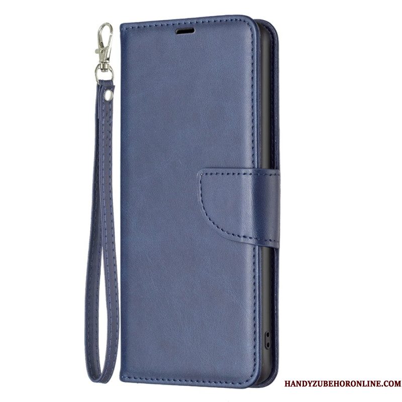Folio-hoesje Xiaomi Redmi Note 14 Pro 5g Schuine Bandsluiting