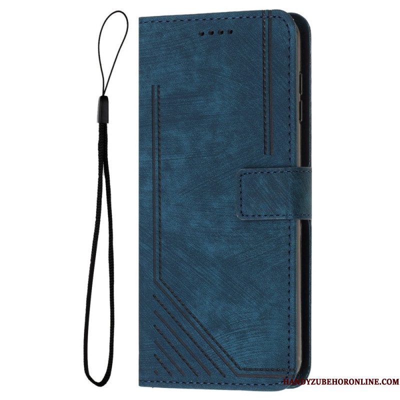 Folio-hoesje Xiaomi Redmi Note 14 Pro Plus 5g Designlijnen