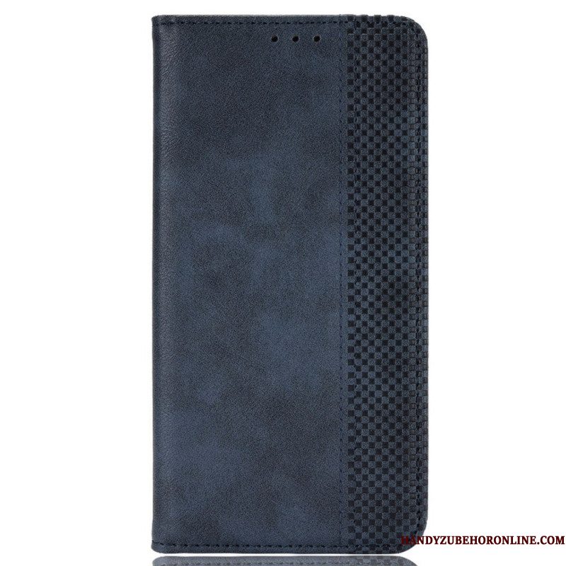 Folio-hoesje Xiaomi Redmi Note 14 Pro Plus 5g Telefoonhoesje Vintage Rand