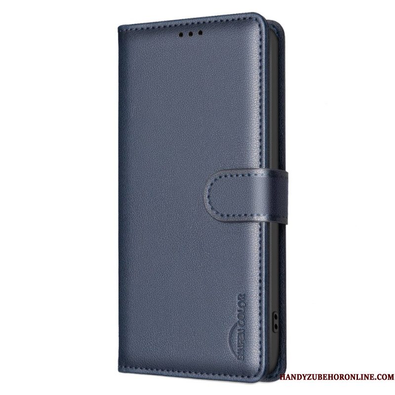 Folio-hoesje Xiaomi Redmi Note 15 5g Binfen Color Klassiek