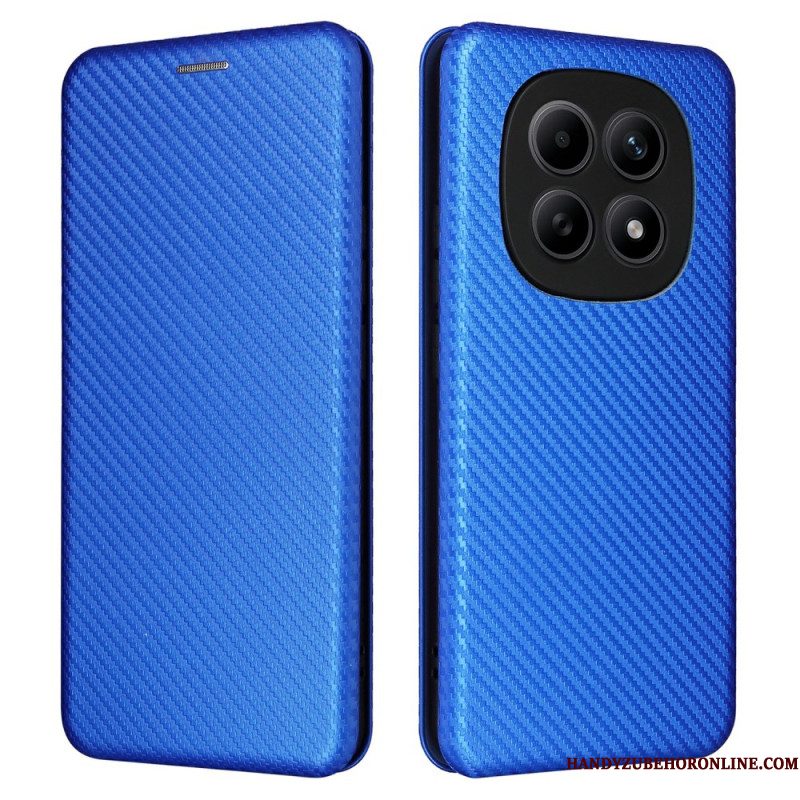 Folio-hoesje Xiaomi Redmi Note 15 5g Schokbestendige Koolstofvezeltextuur Bescherming Hoesje