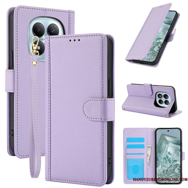 Folio-hoesje Xiaomi Redmi Note 15 5g Telefoonhoesje Standaard En Polsbandje