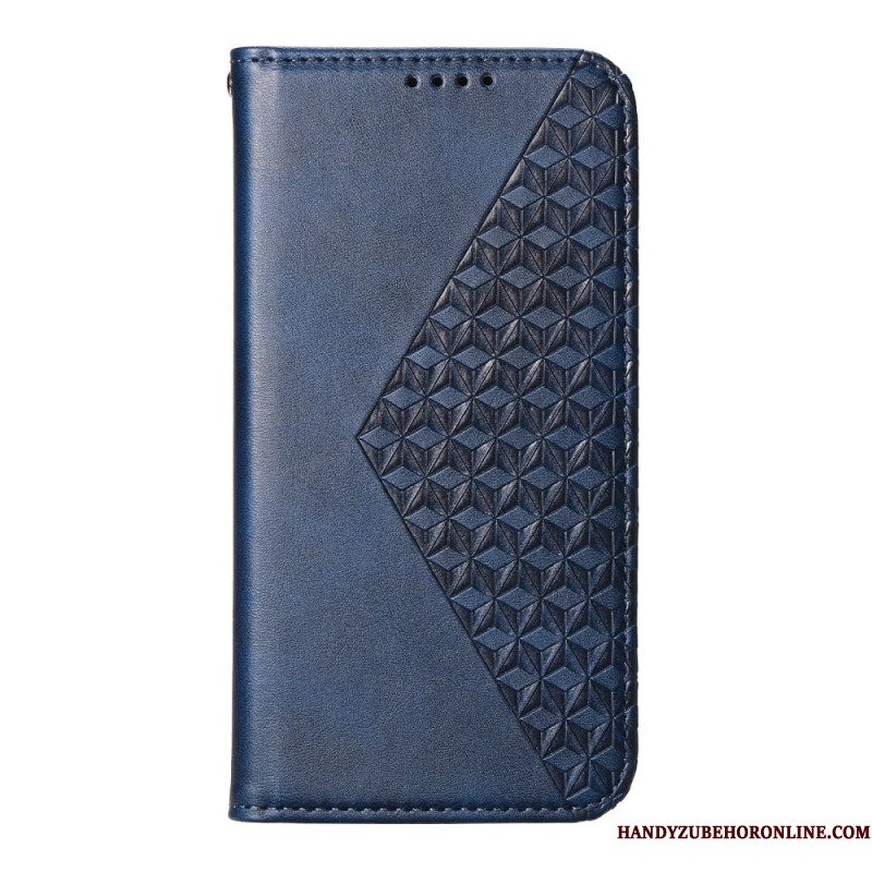 Folio-hoesje Xiaomi Redmi Note 15 Pro 5g Diamantprint Met Bandje