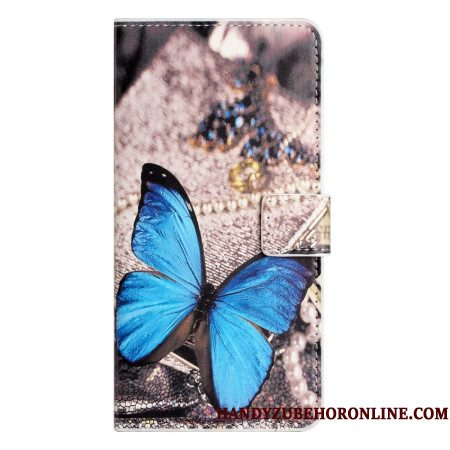 Folio-hoesje Xiaomi Redmi Note 15 Pro Plus 5g Blauwe Vlinder
