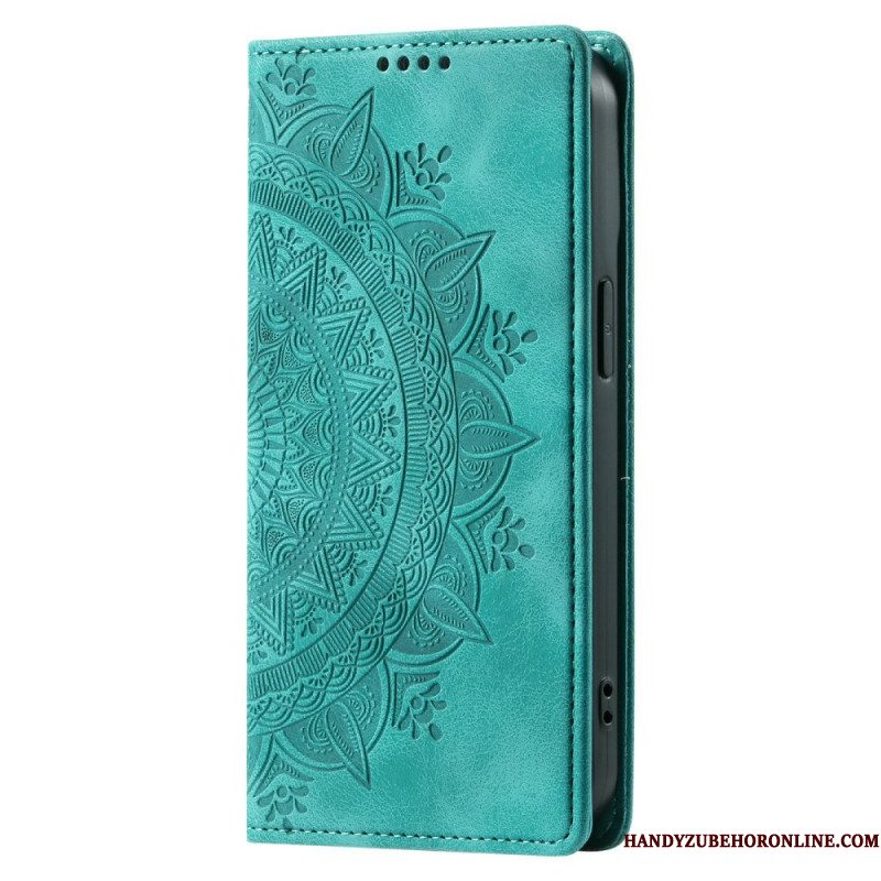 Folio-hoesje Xiaomi Redmi Note 15 Pro Plus 5g Telefoonhoesje Mandala Suède-effect
