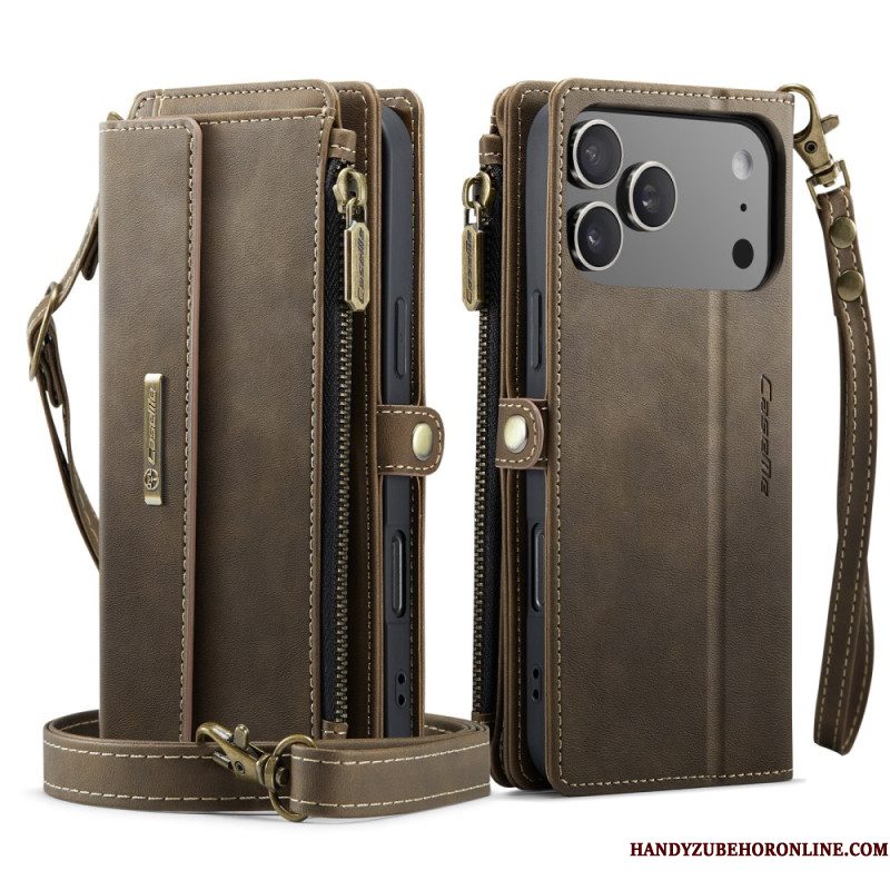 Folio-hoesje iPhone 17 Pro Max Caseme Portemonnee
