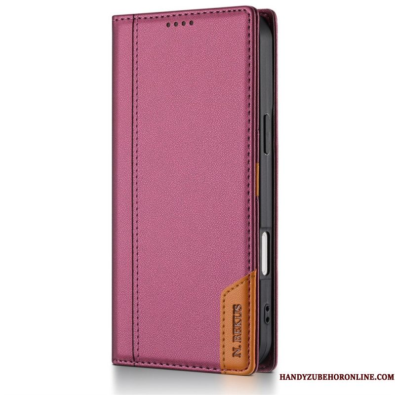 Folio-hoesje iPhone 17 Rfid-blokkering N.bekus