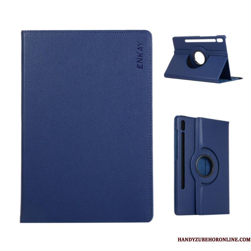 Hoesje Case Samsung Galaxy Tab S10 Plus Geïntegreerd 360 Graden Draaibaar Ontwerp Enkay