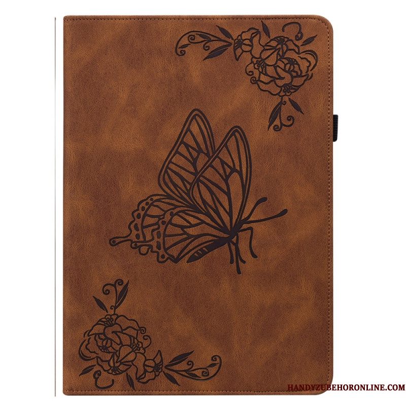 Hoesje Case Samsung Galaxy Tab S10 Plus Telefoonhoesje Vlinder