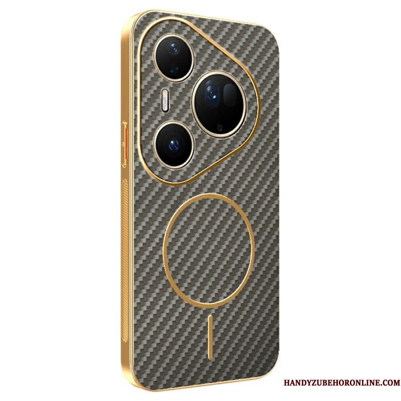 Hoesje Huawei Pura 80 Ultra Koolstofvezeltextuur