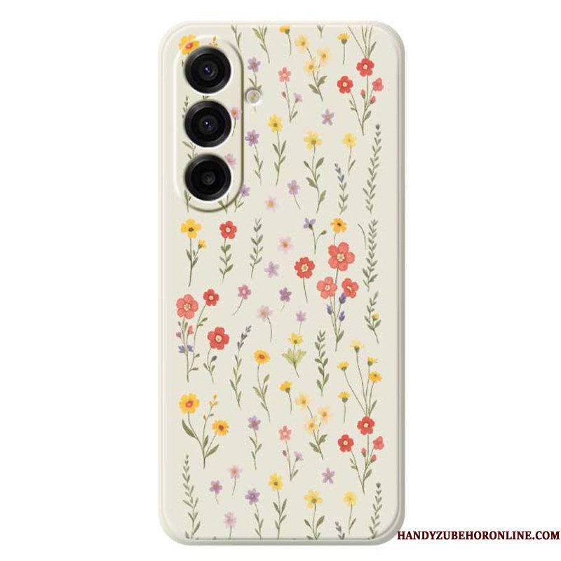 Hoesje Samsung Galaxy A17 4g / 5g Bloemen Bescherming Hoesje