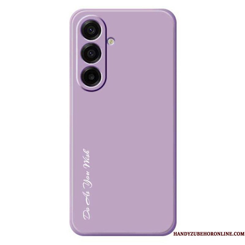 Hoesje Samsung Galaxy A17 4g / 5g Doe Wat Je Wilt Bescherming Hoesje