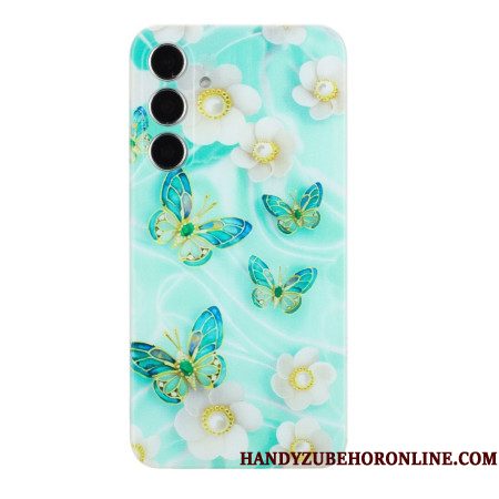 Hoesje Samsung Galaxy A17 4g / 5g Groene Sfeer Bescherming Hoesje